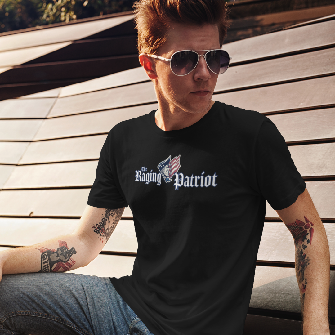 Raging Patriot (Long Logo) Tee