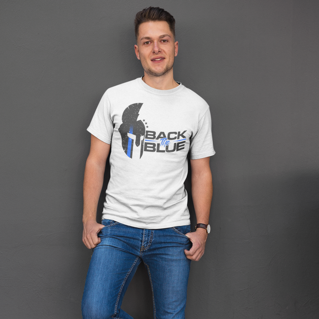 Spartan - Back the Blue (Teeshirt)