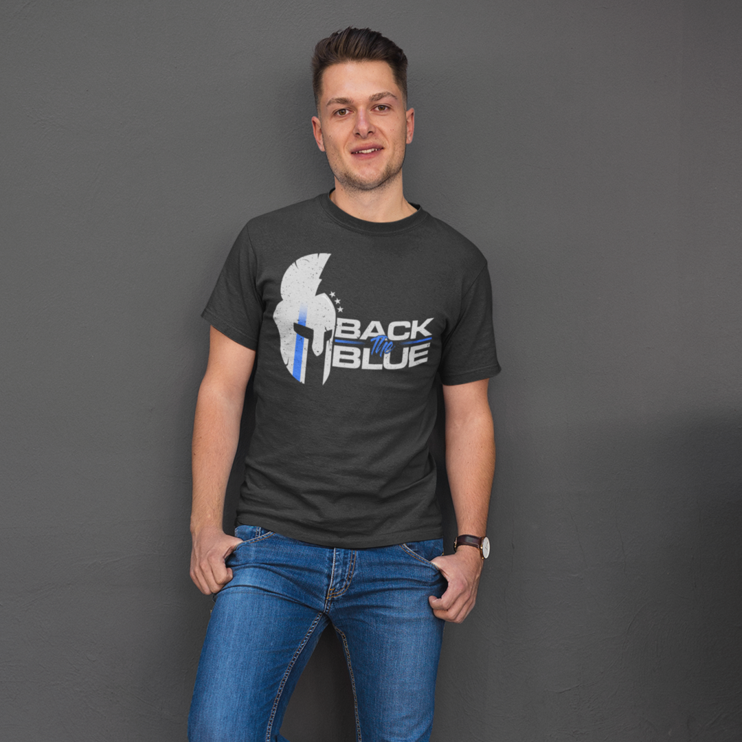 Spartan - Back the Blue (Teeshirt)