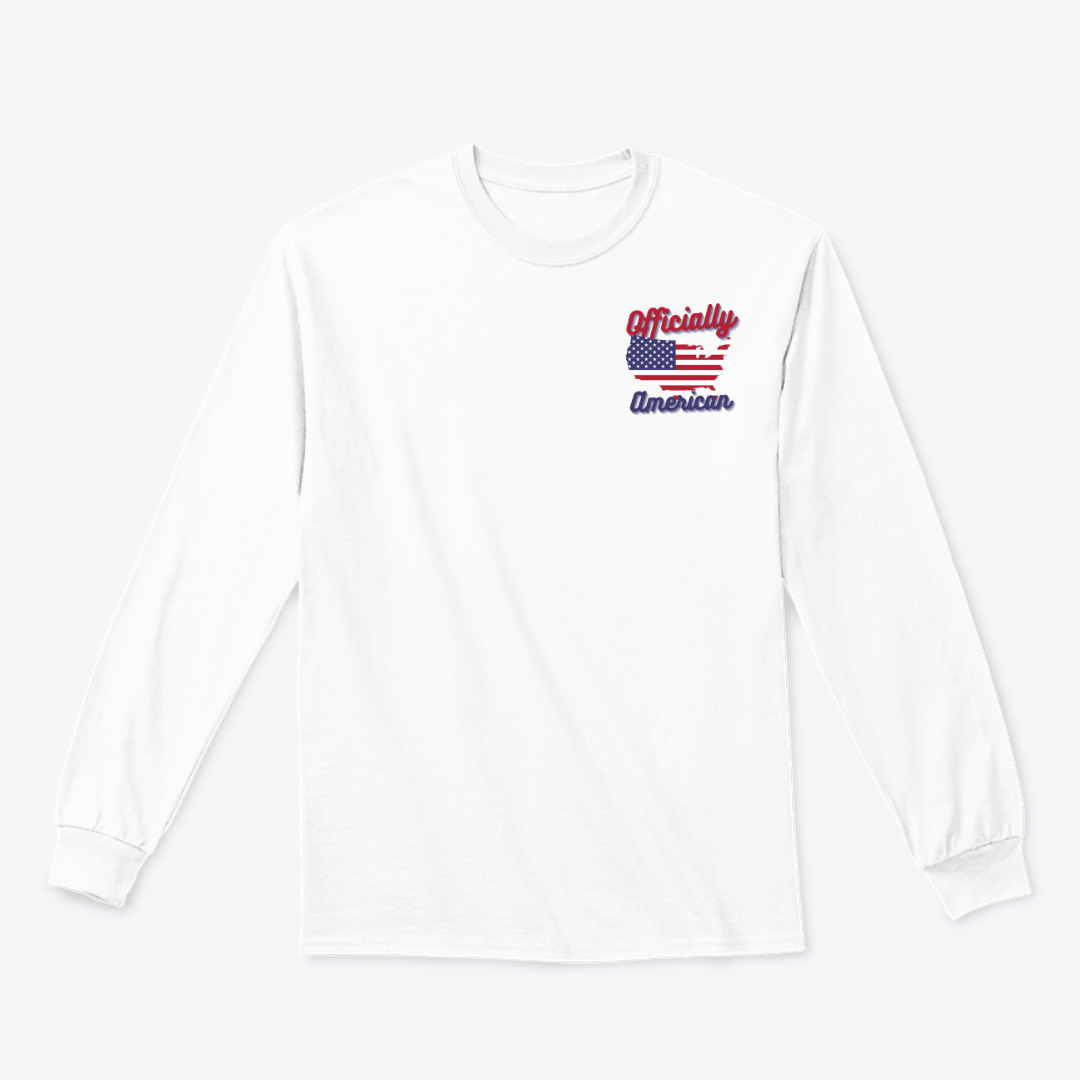 Officially American USA (Full Logo Corner) Long Sleeve