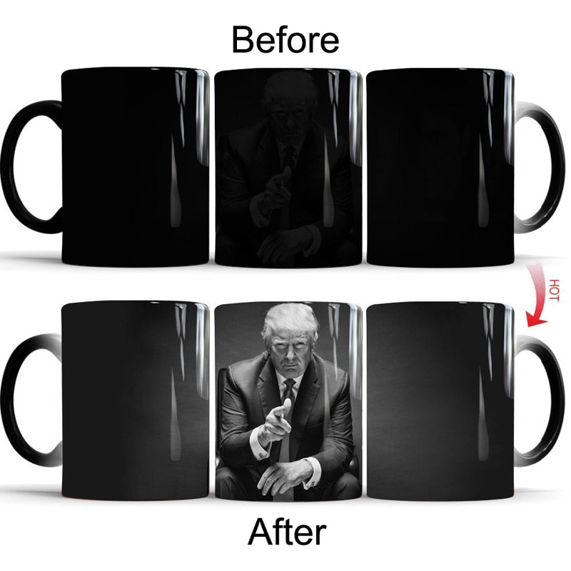 Donald Trump Color Change Cup Mug