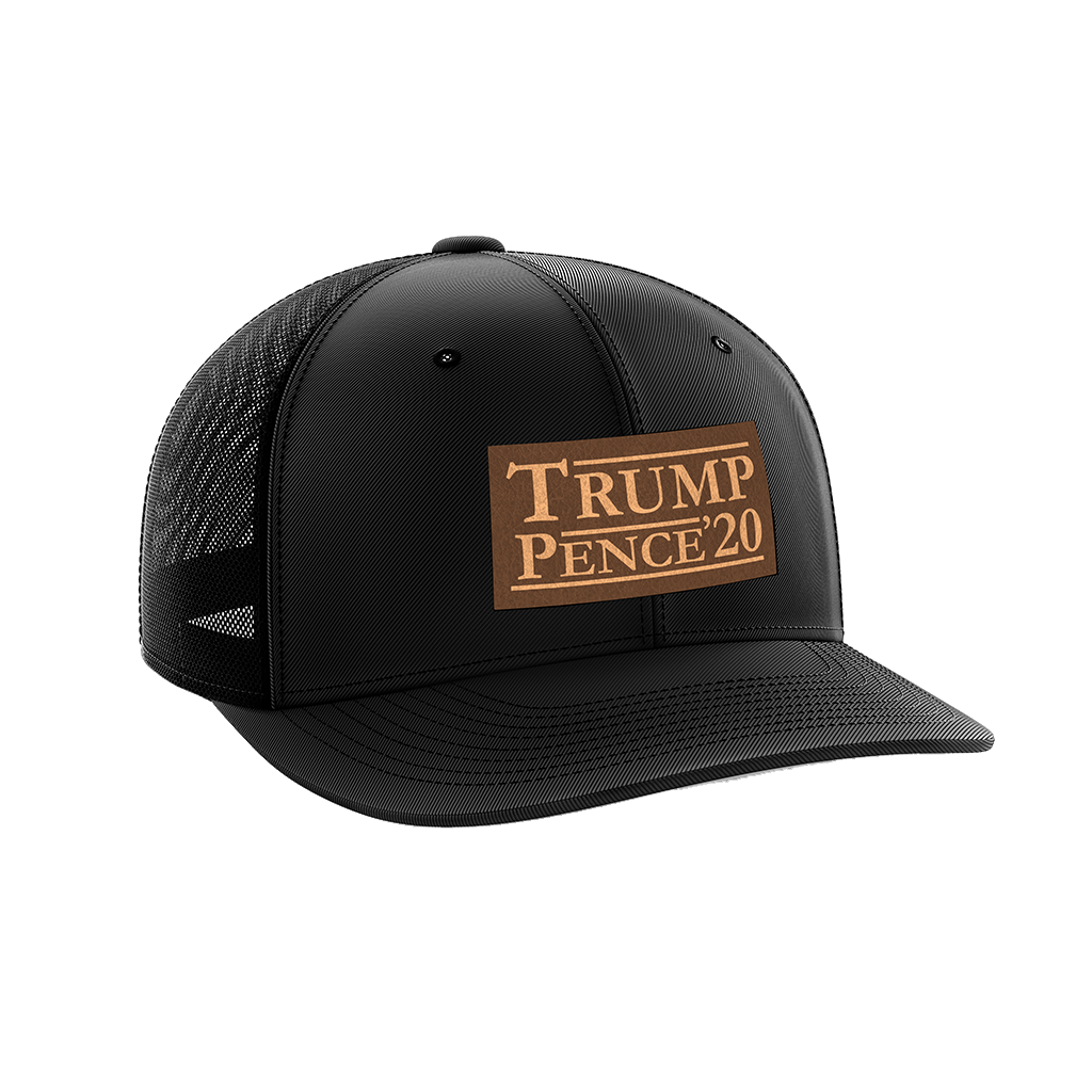 Trump Pence 2020 Leather Patch Hat