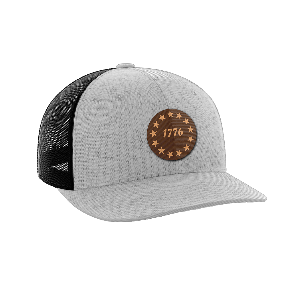 1776 Stars Leather Patch Hat