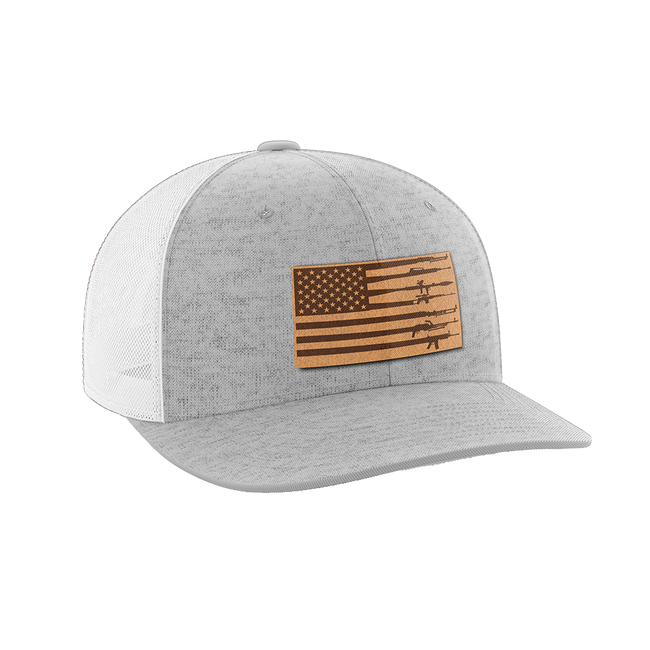 Rifle USA Flag Hat