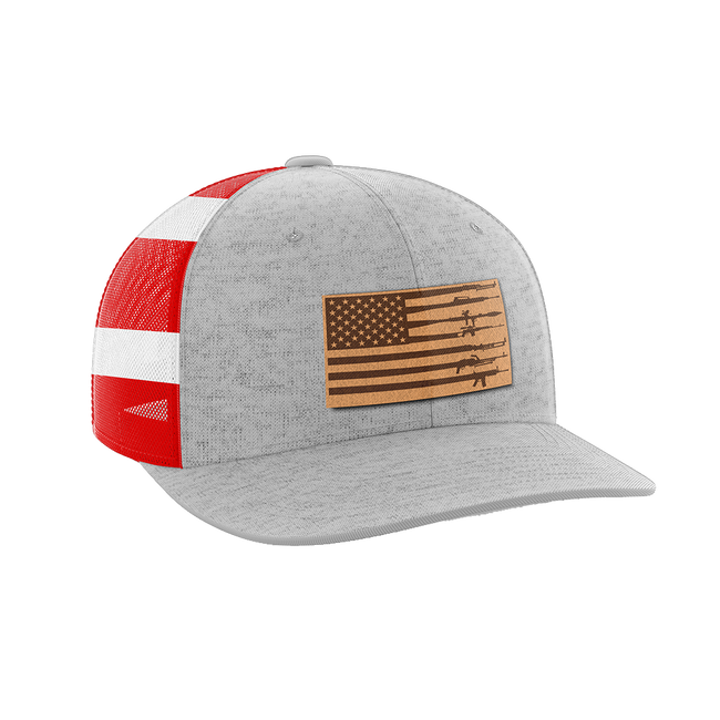 Rifle USA Flag Hat