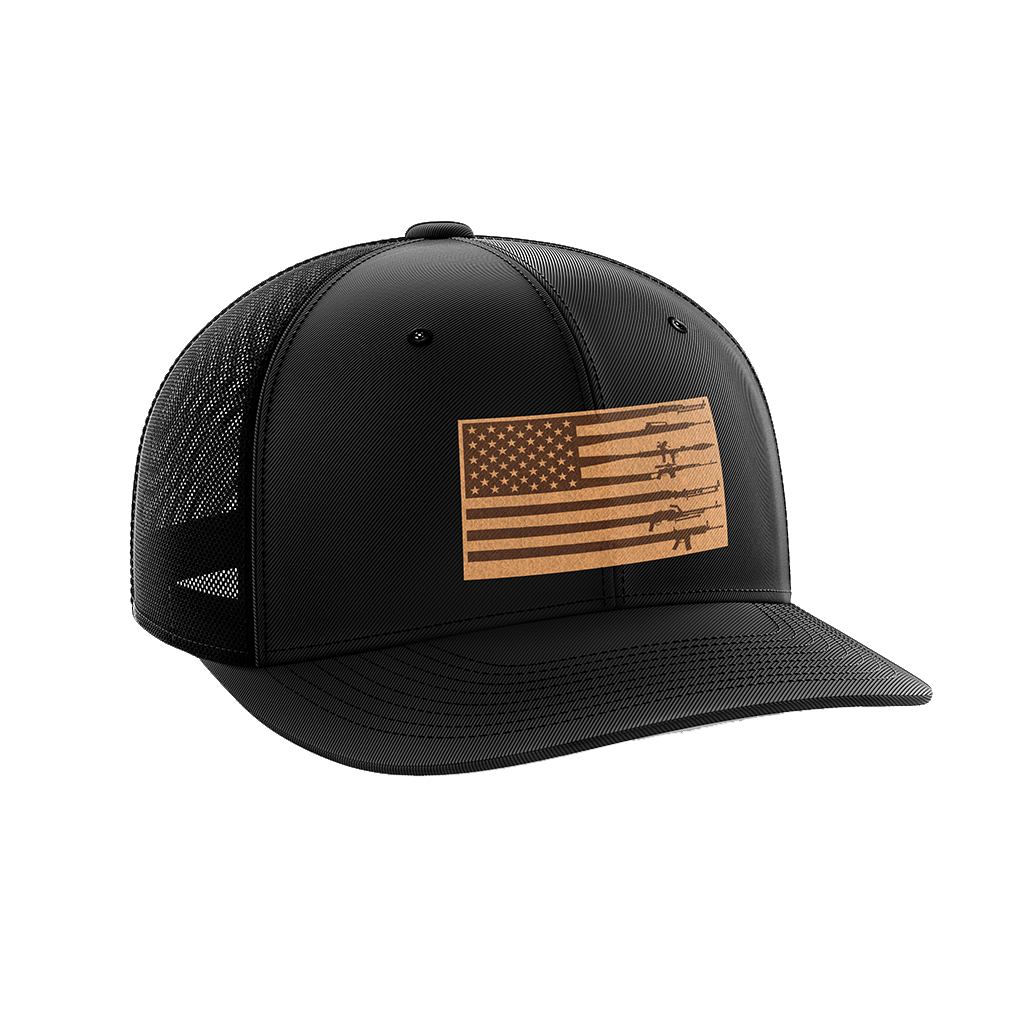 Rifle USA Flag Hat