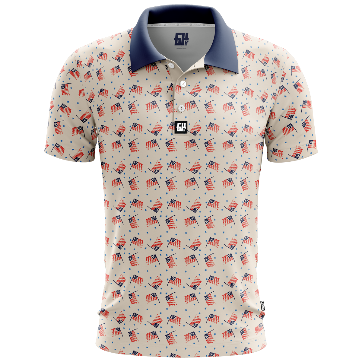 America Vintage Golf Polo