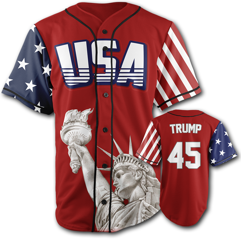 Trump #45 Baseball Jersey